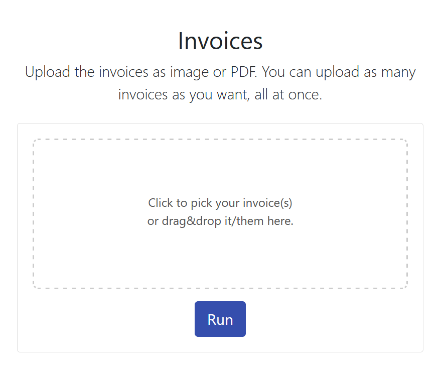 Invoice to Excel Invoice to Excel